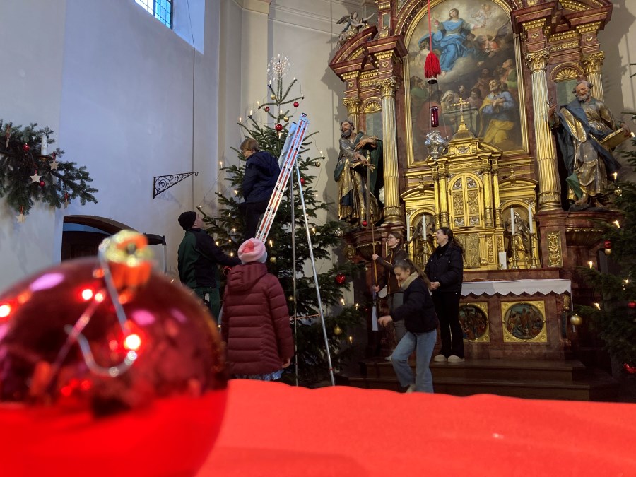 Taufkirchen, Wambach, Weihnachten, Ministranten