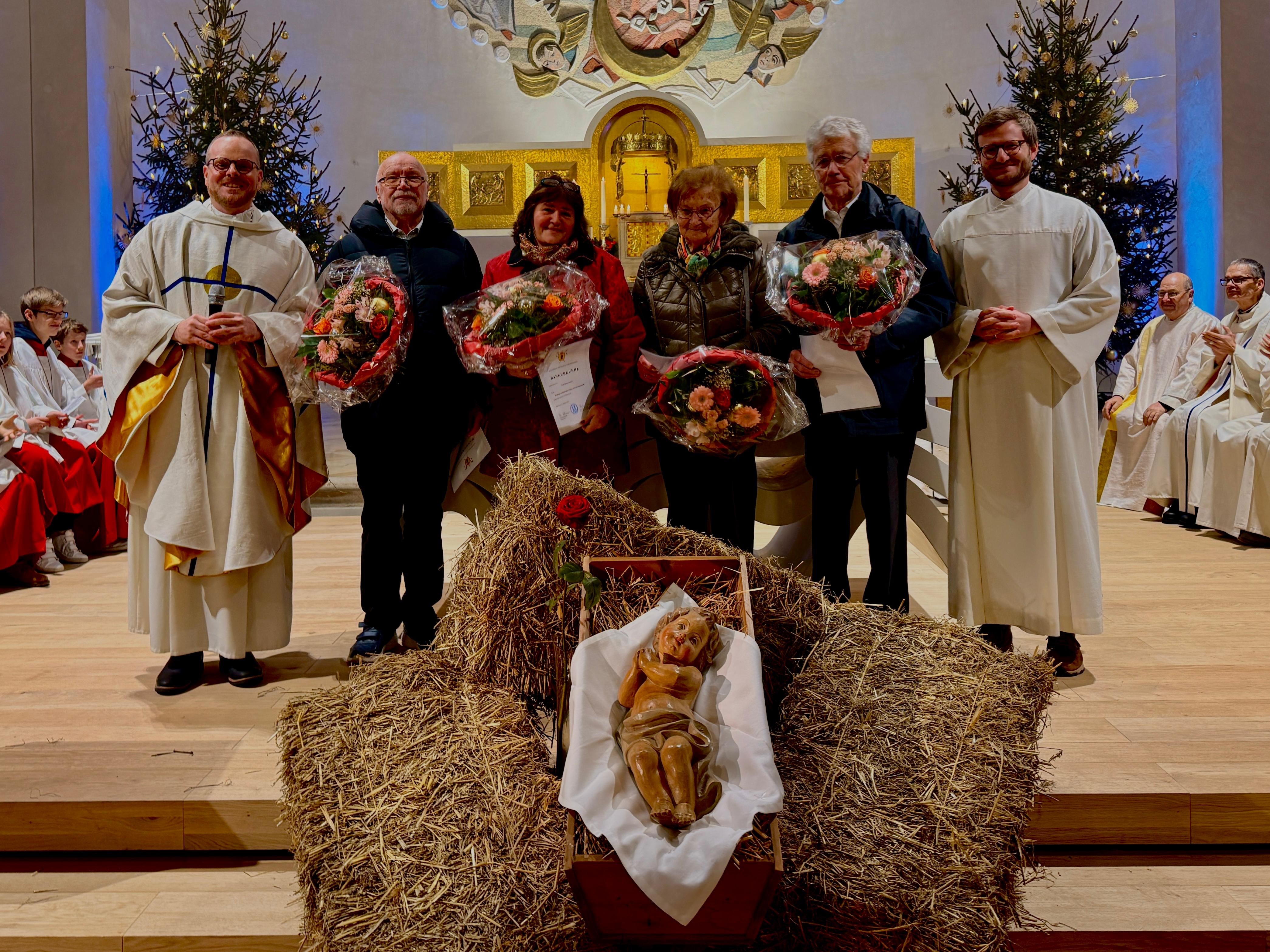 Ehrung von Chormitgliedern1