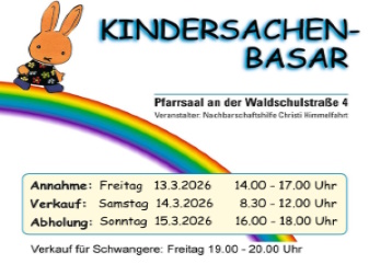 Kindersachenbasar Frühjahr 26