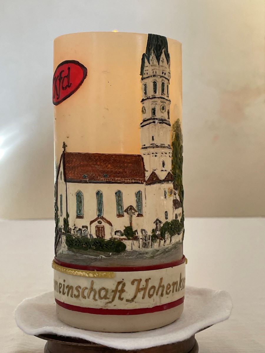Bittgangskerze kfd  Hohenkammer
