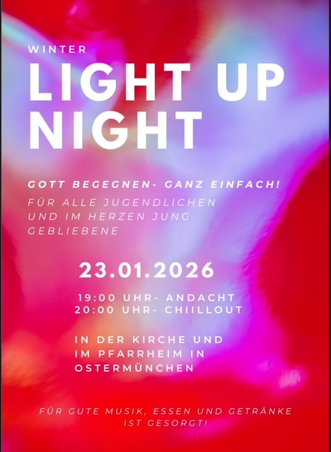 licht, ostermünchen, kirche