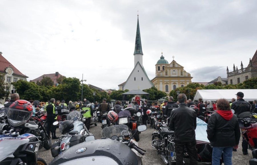 Motorrad Dankgottesdienst Altötting