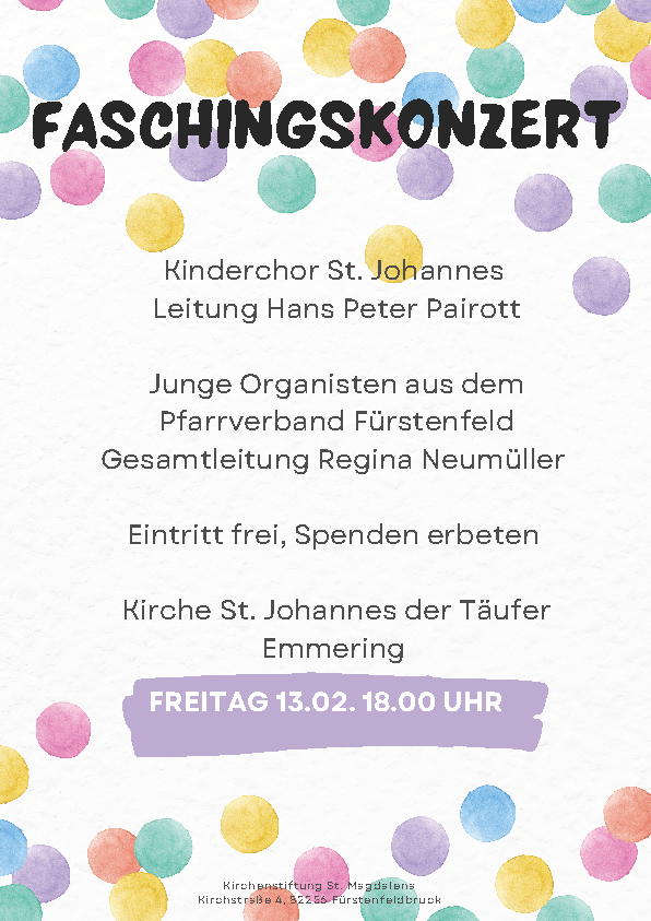 Faschingskonzert