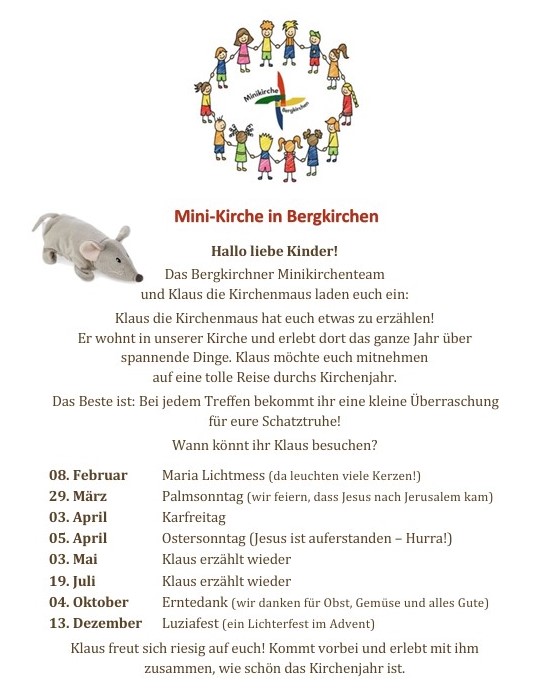 Minikirche Bergkirchen 2026