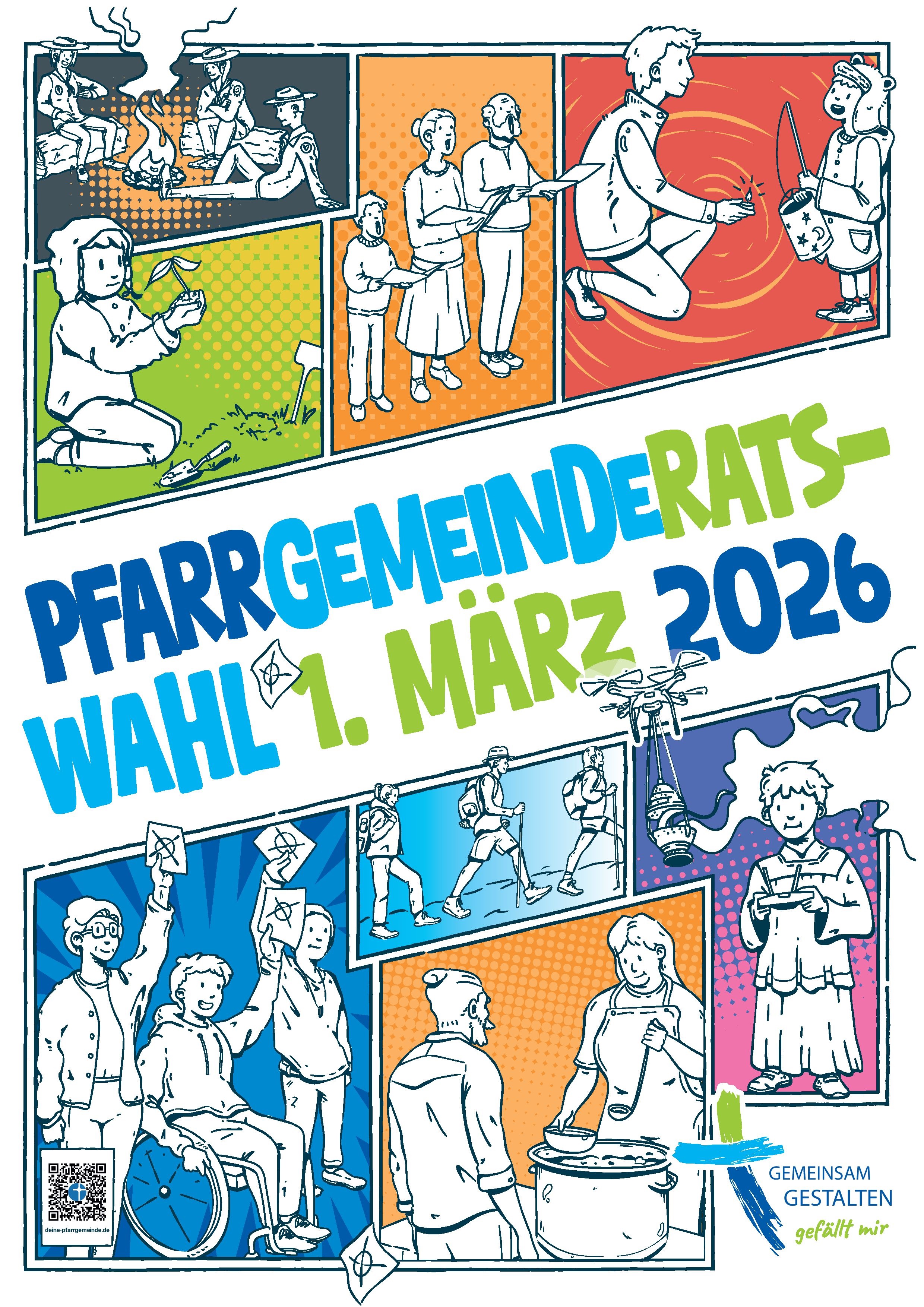 Plakat Gemeinderat Auswahl 2026