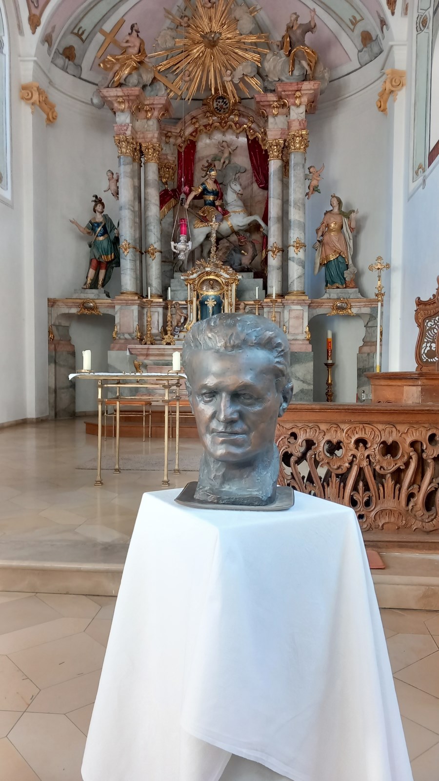 Büste in Sankt georg