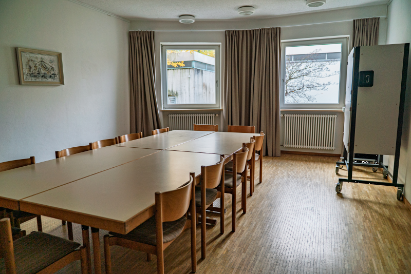 Musikzimmer im Pfarrzentrum St. Hildegard