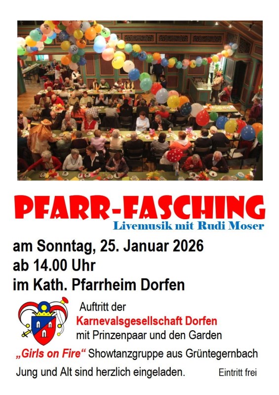 Pfarrfasching Dorfen