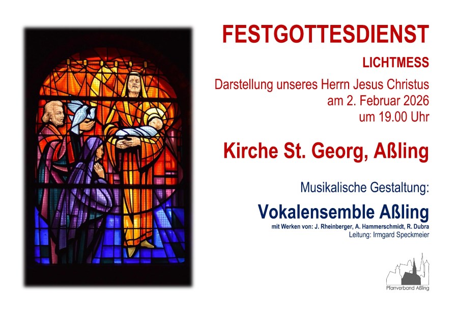 Festgottesdienst an Lichtmess in Aßling