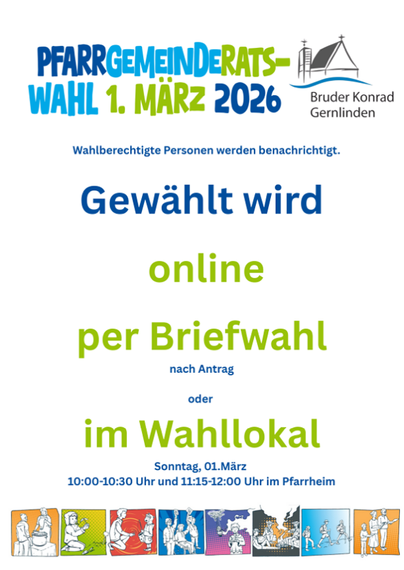 PGR-Wahl 2026 Bruder Konrad Gernlinden am 01.03.2026
