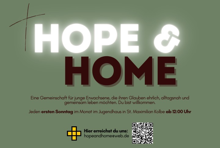 Slider für "Hope&Home" - Treffen junger Christen