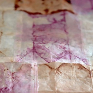 Ausschnitt aus Teetuch von Lisa Granada