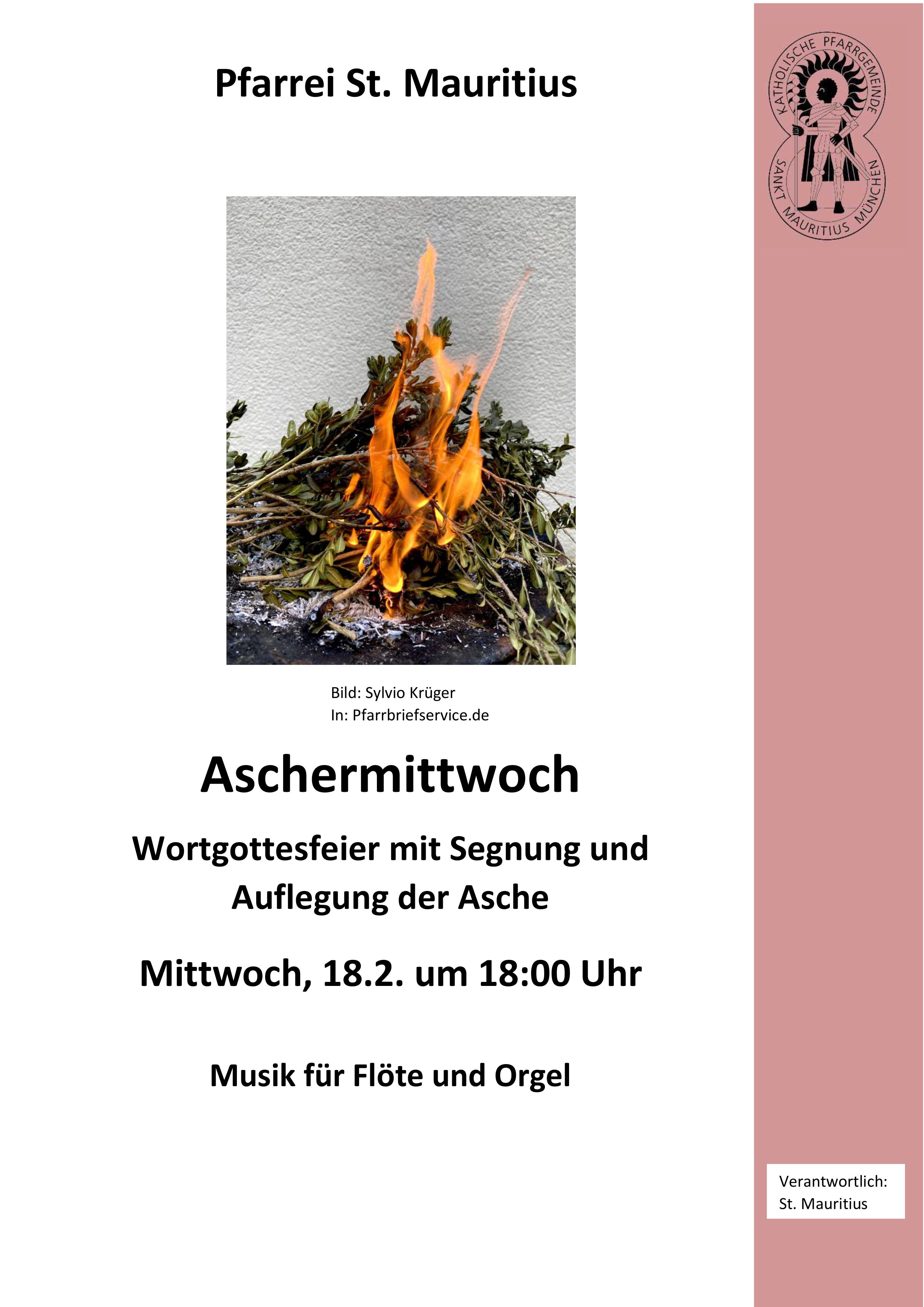 Aschermittwoch 18.2.26 18:00 Uhr