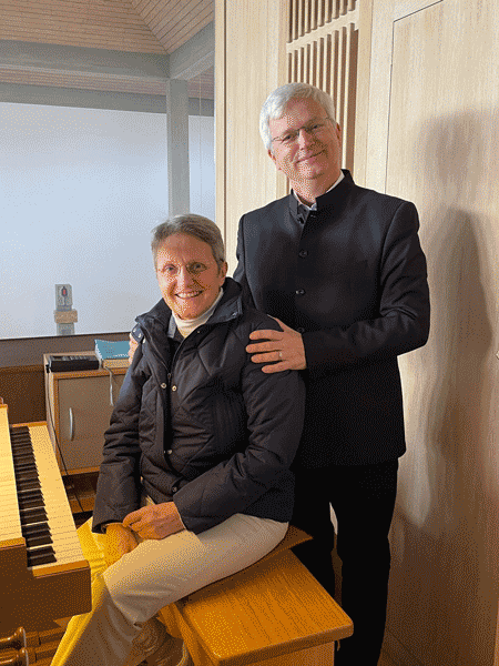 Frau Feuerer und Herr Seidel