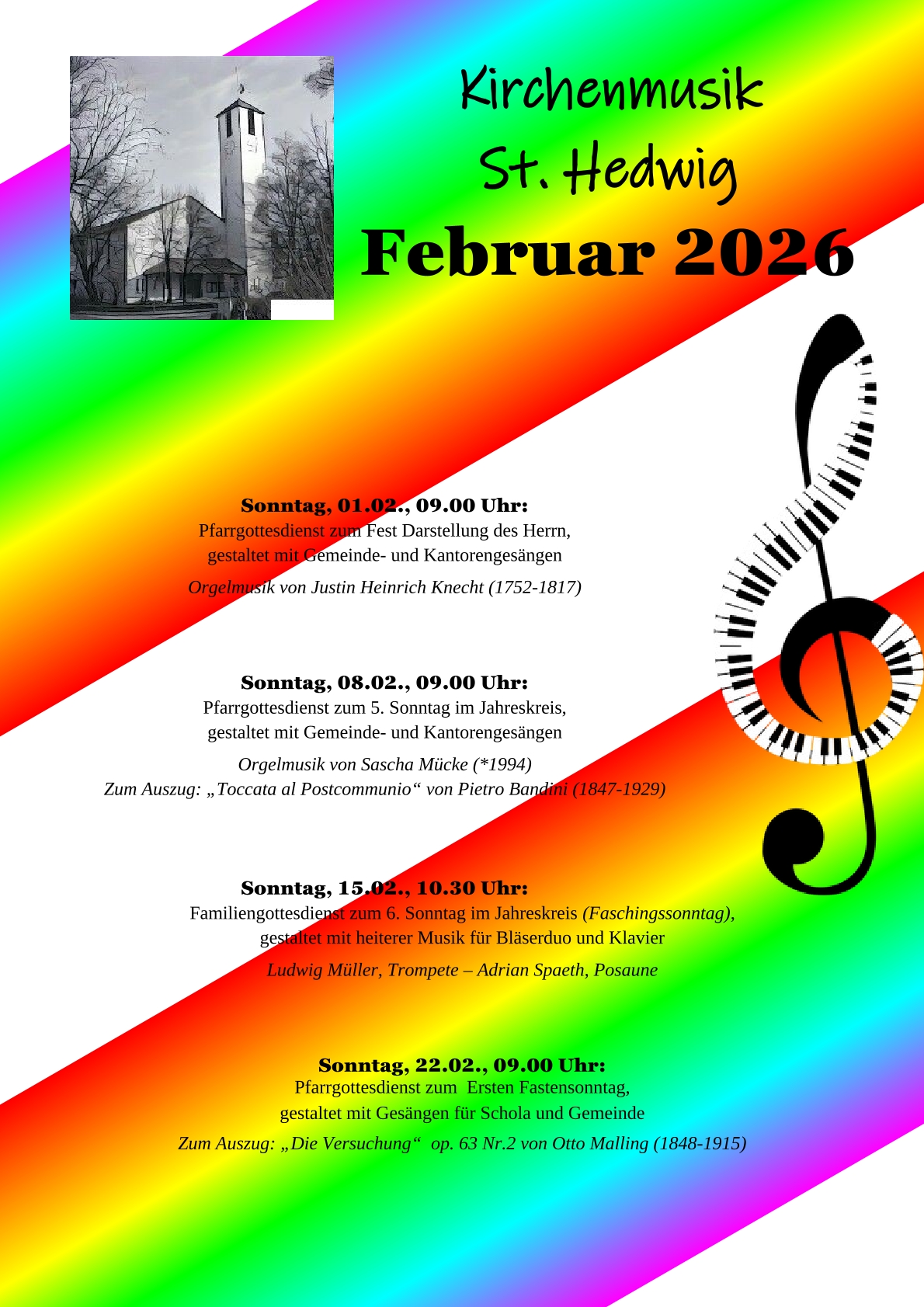 Kirchenmusik Februar 2026