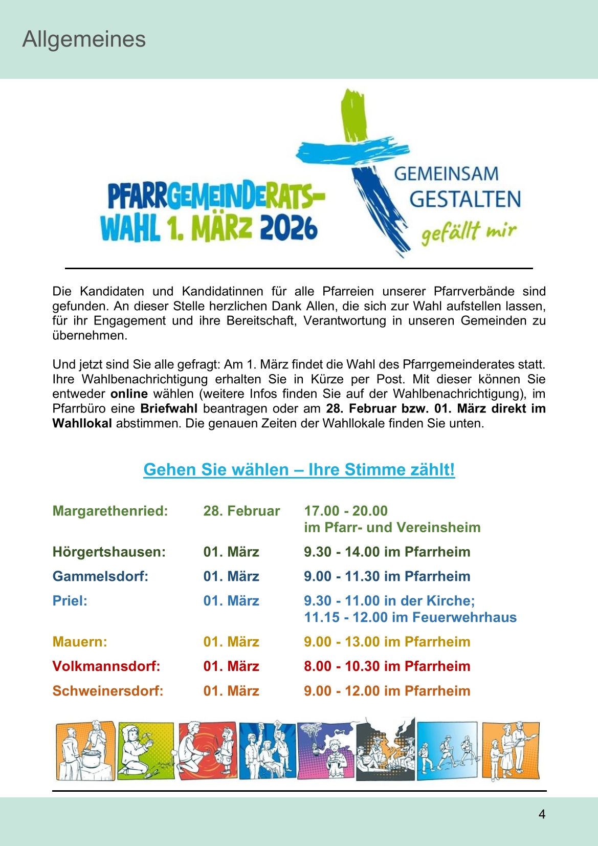 Pfarrblatt für die Pfarrverbände Hörgertshausen-Gammelsdorf und Mauern 02.Februar bis 01.März 2026 Seite 04