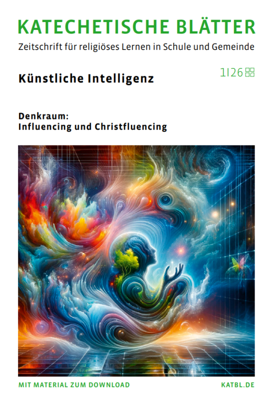 Coverseite: Katechetische Blätter Heft 1_2026 Künstliche Intelligenz