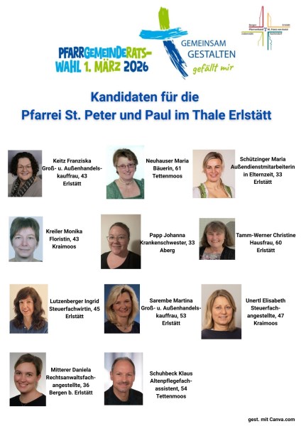 Kandidaten Erlstätt