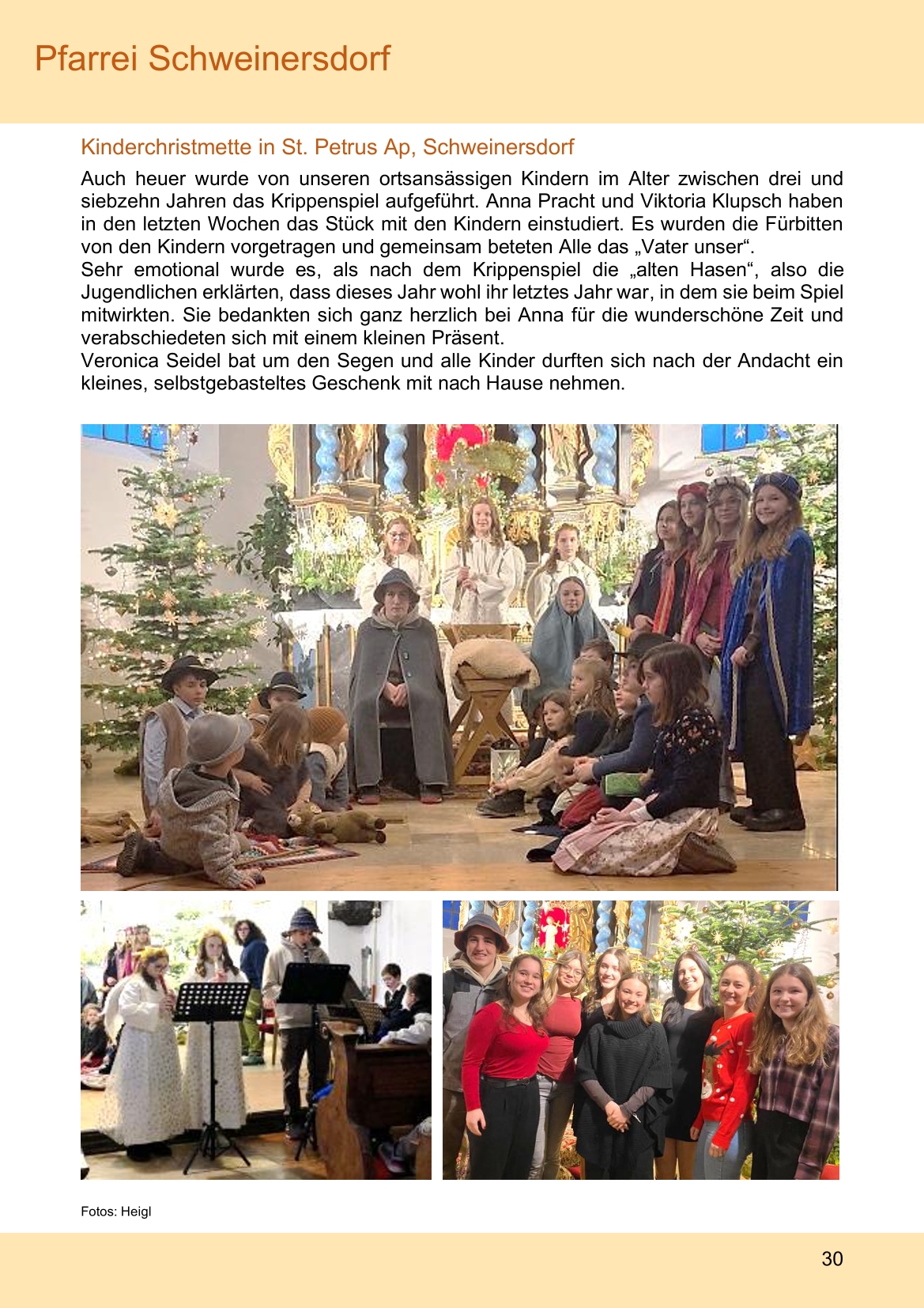 Pfarrblatt für die Pfarrverbände Hörgertshausen-Gammelsdorf und Mauern 02.Februar bis 01.März 2026 Seite 30