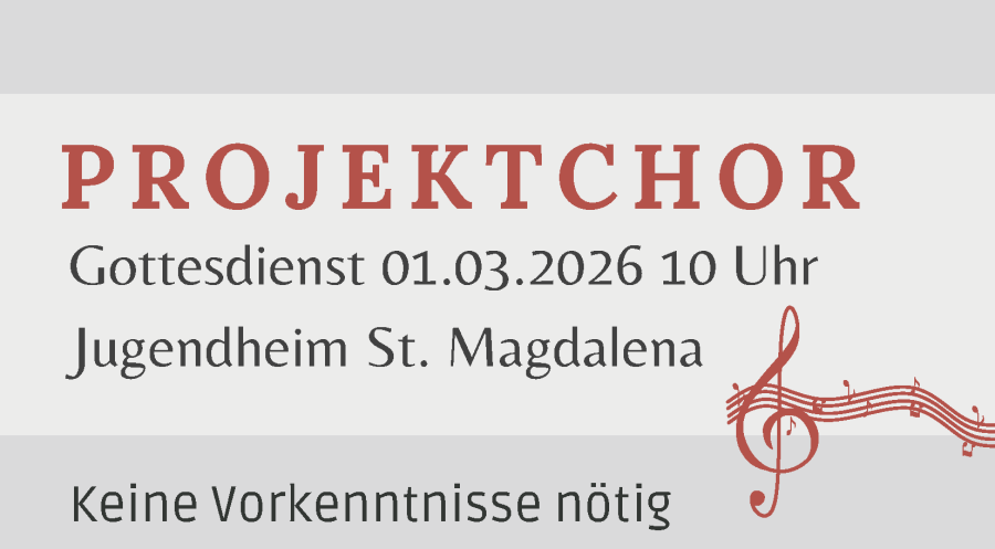 Projektchor Fastenreihe