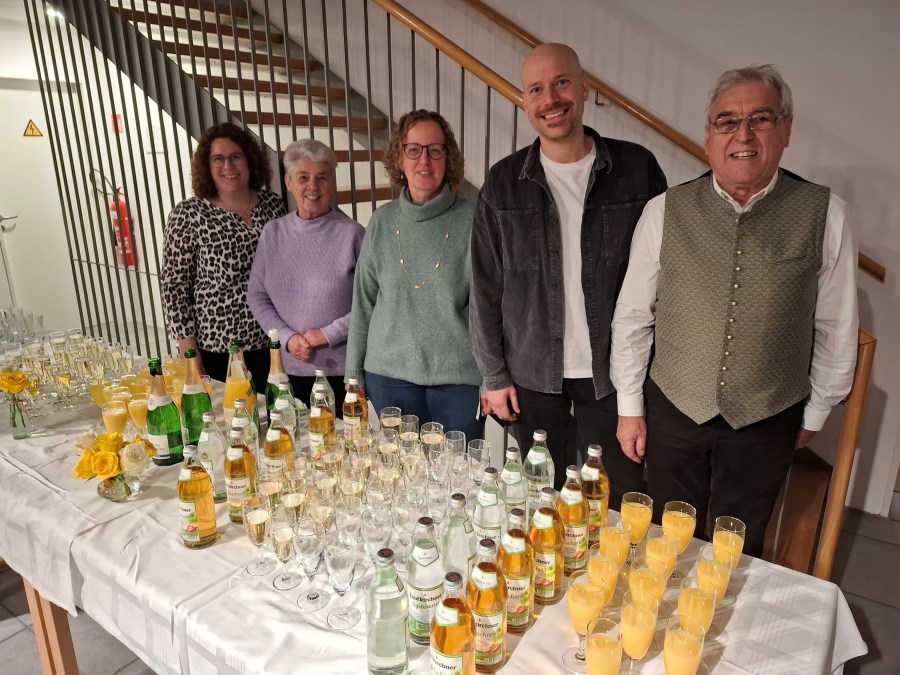 Taufkirchen, Stehempfang, Beauftragung Wortgottesdienstleiter