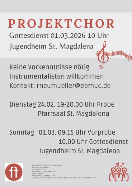 Projektchor Fastenreihe