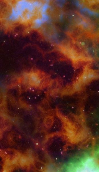 Bunte Sternennebel im Universum