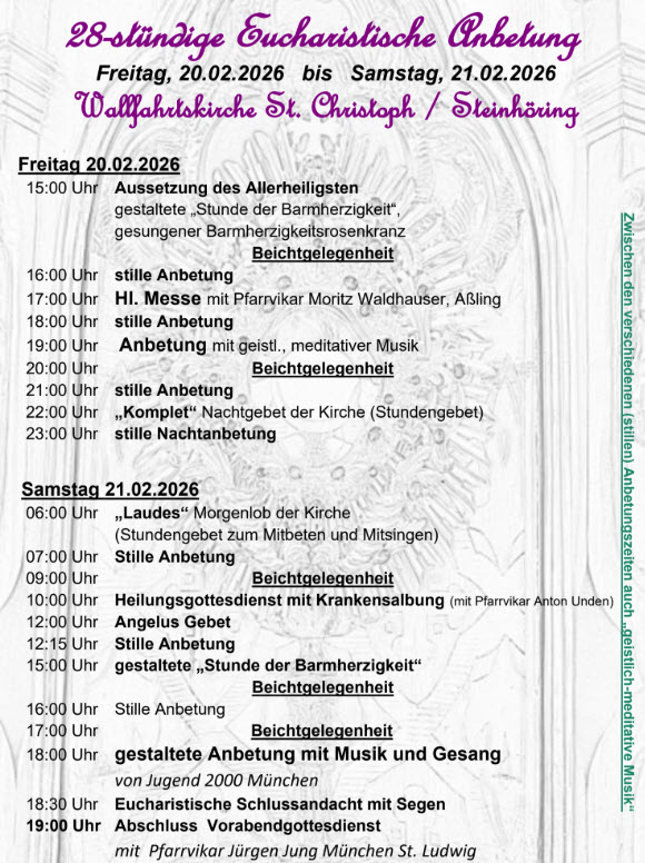 Anbetung 2026