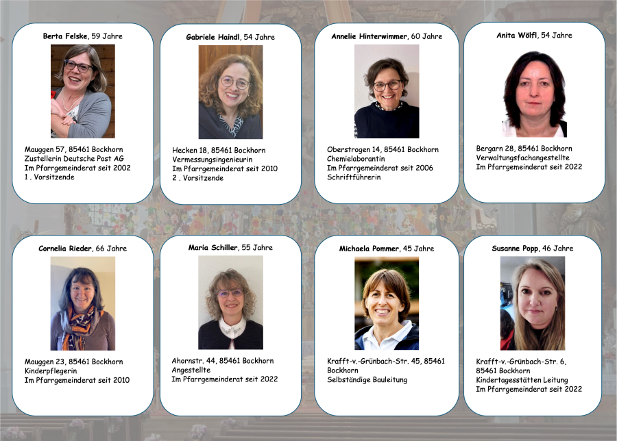 Flyer Pfarrgemeinderatswahl 2026 - Innenseite