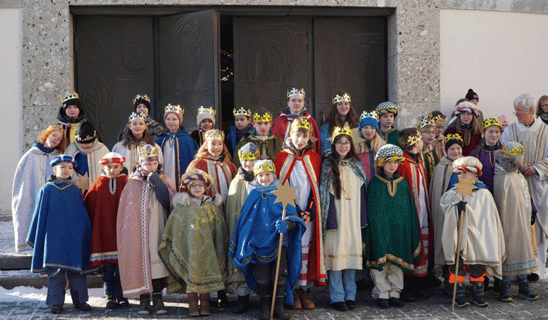 Gruppenfoto Sternsinger 2026