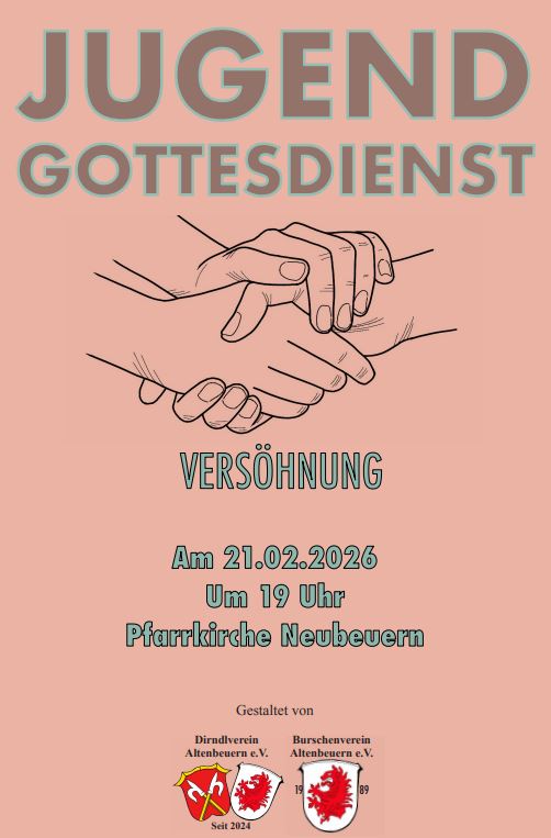 Jugendgottesdienst Feb. 26