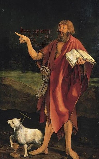 Johannes der Täufer - Isenheimer Altar