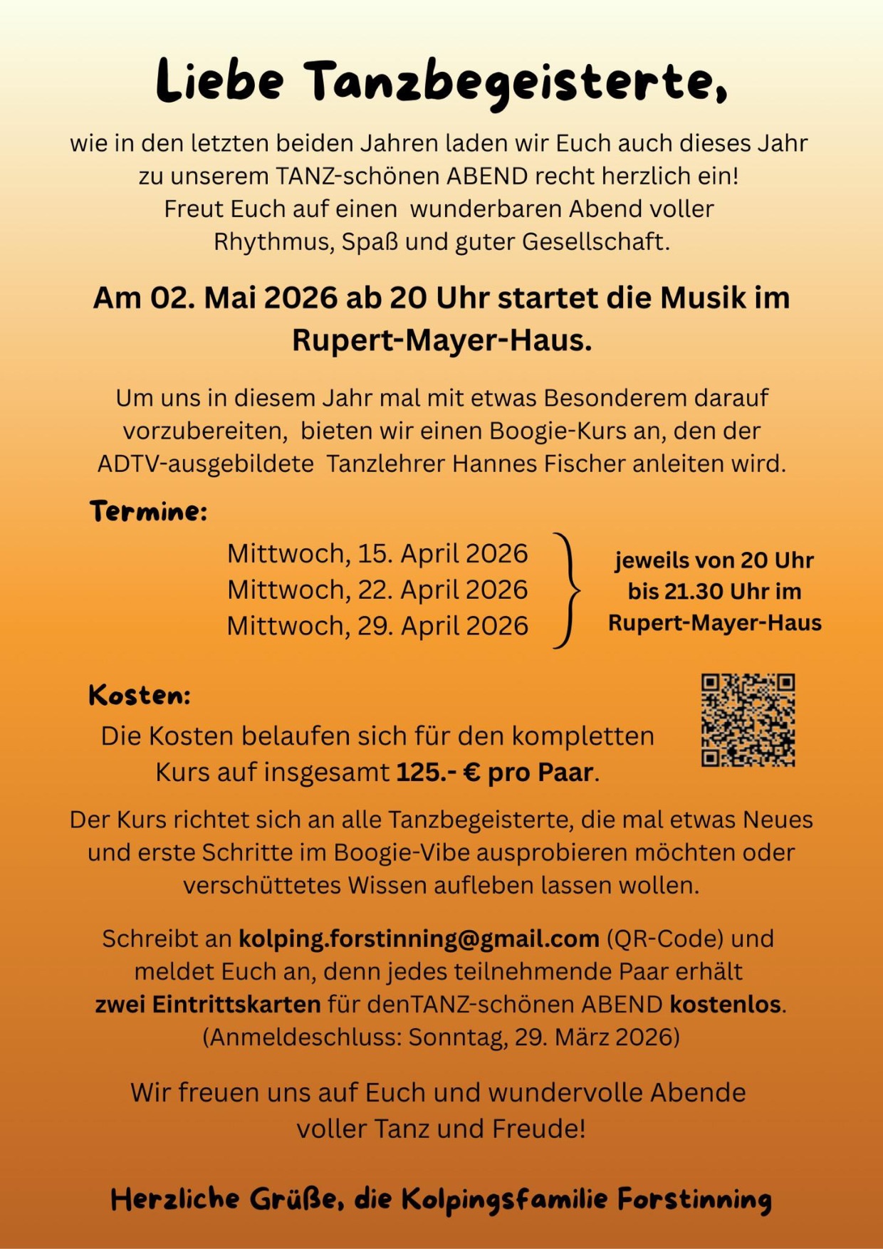 260400 Plakat Boogie Kurs Kolping - 2