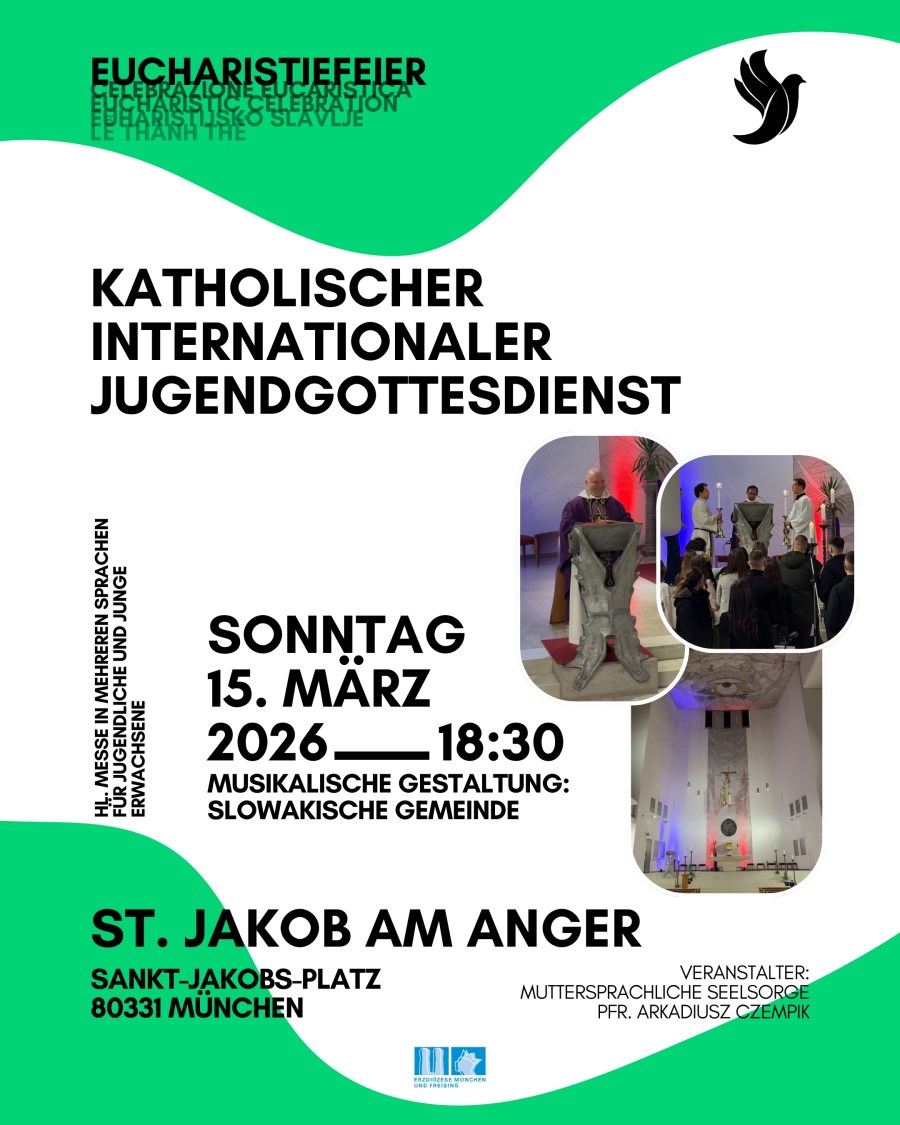 Internationale Jugendmesse 15.03.26