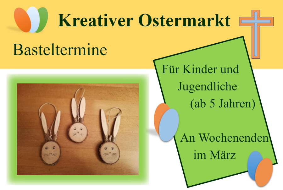 Basteltermine Ostern 2026