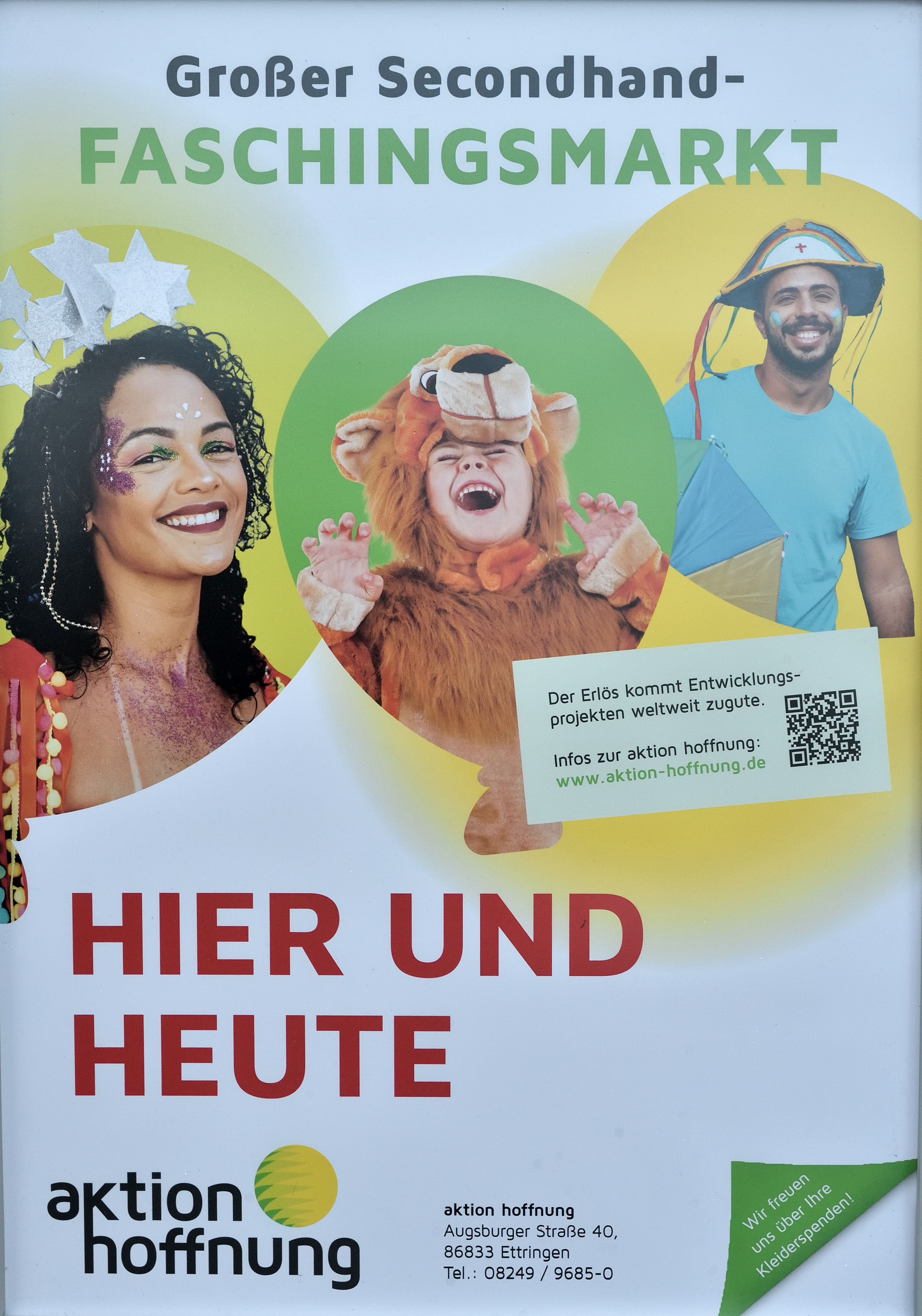 Plakat Faschingsmarkt 2026