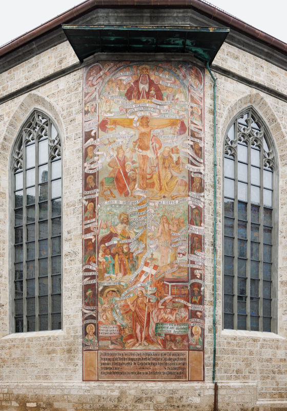 Lebensbaum an der St. Jakobskirche